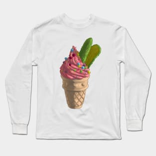 Pickles and Ice cream Long Sleeve T-Shirt